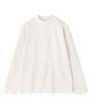 テックスエードダンボールモックネックロングT［ストレッチ］