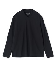 アクティブテーラー シルケットスムース VネックロングTシャツ［シルケット加工/抗菌防臭/帯電防止］