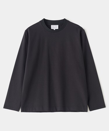 シルケットスムースクルーネックテイラーTシャツ