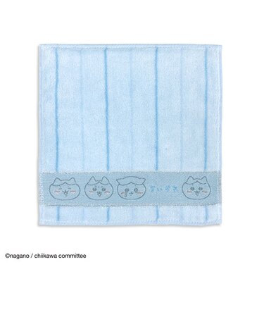 ちいかわ ストライプ タオルハンカチ