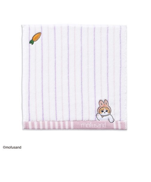 モフサンド ストライプ タオルハンカチ