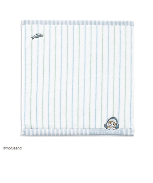 モフサンド ストライプ ウォッシュタオル