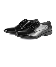 【大きいサイズ対応~30cm/防滑】外羽根ストレートチップ ビジネスシューズ(2671)