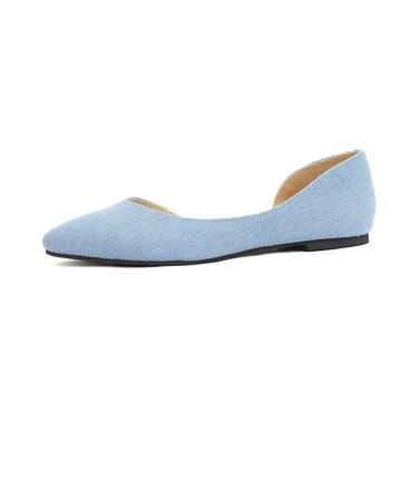 サイドオープンフラットパンプス【1cmヒール】(5403)