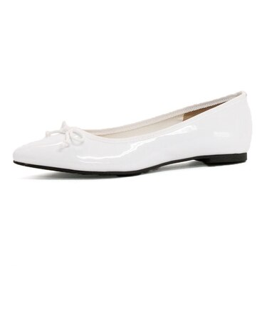 クッション入 エナメルバレエシューズ(5420)