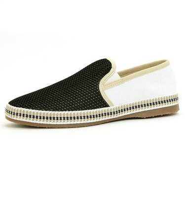 バイカラーメッシュスリッポンシューズ(5167)