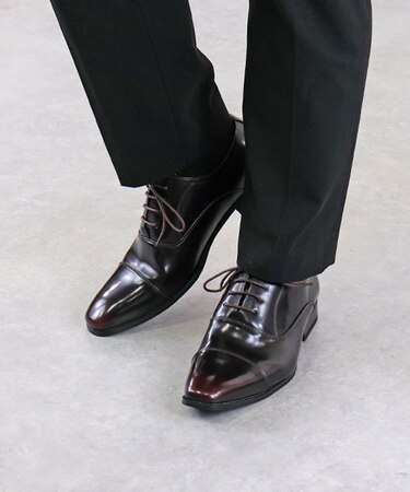 【大きいサイズ対応～30cm】内羽根ストレートチップ ビジネスシューズ(939)