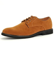 外羽根プレーントゥ レースアップシューズ(2336)