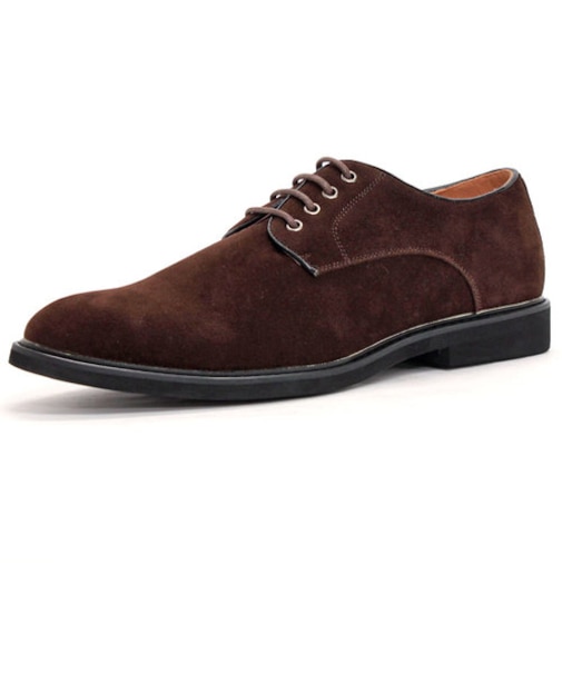 外羽根プレーントゥ レースアップシューズ(2336)