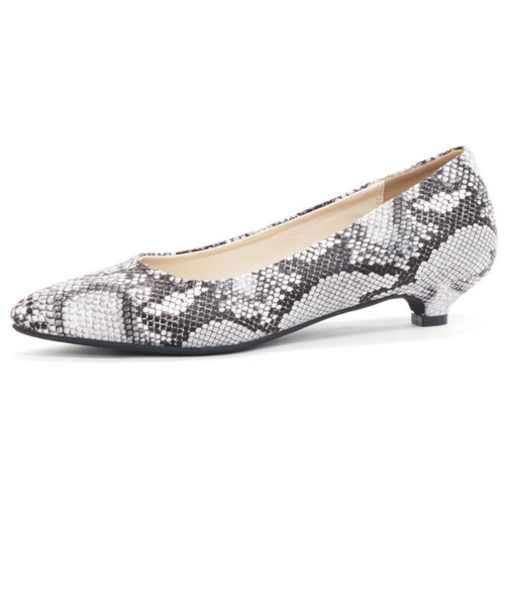 スムースポインテッドトゥ パンプス【3cmヒール】(5424)