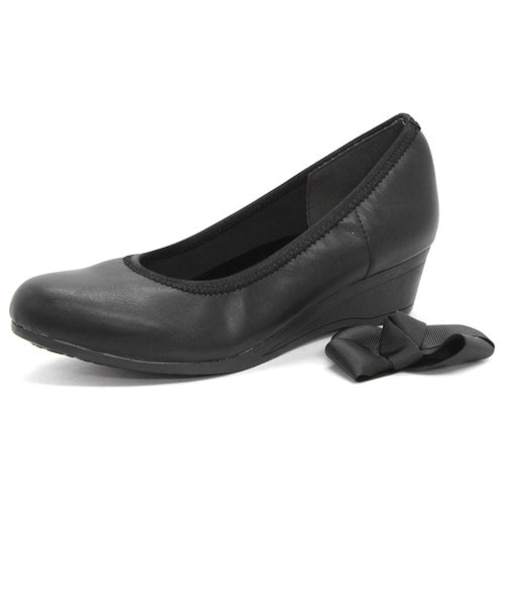 モールドリボンパンプス【4cm】(1104)