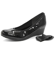 モールドリボンパンプス【4cm】(1104)