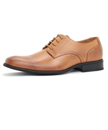 【撥水】外羽根プレーントゥビジネスシューズ(5871)