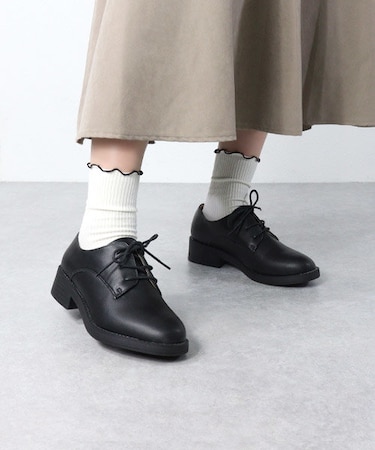 オックスフォードシューズ【3.5cmヒール】(3570)