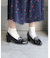 クッション入り ヒールビットローファー【5cm】(3019)