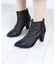 チュールメッシュブーツ【7.5cmヒール】 (9065)