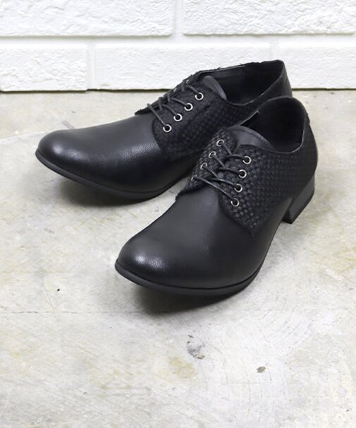 2way異素材レースアップシューズ (5299)