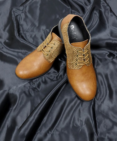 2way異素材レースアップシューズ (5299)