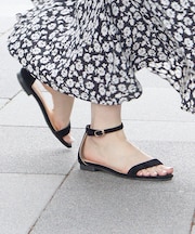 セパレートフラットストラップサンダル(4031)