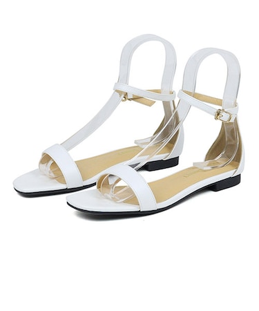 セパレートフラットストラップサンダル(4031)