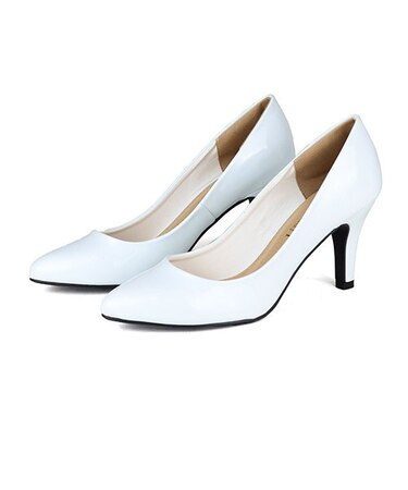 【軽量/低反発】走れる美脚パンプス【8cmヒール】(5314-1)