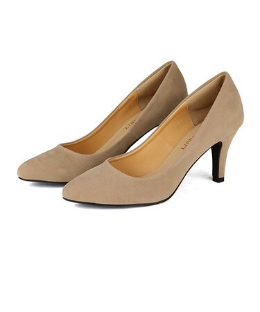 【軽量/低反発】走れる美脚パンプス【8cmヒール】(5314-1)