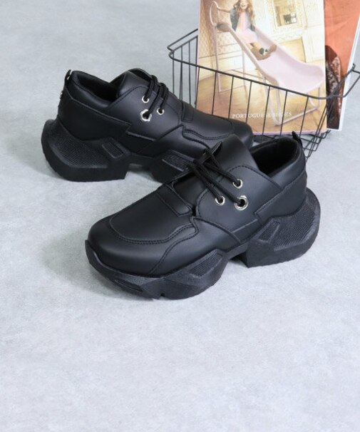 厚底スニーカー【6cmヒール】(1558)