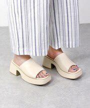 厚底ワンバンドサンダル (4129)