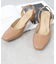 7cmセットバックミュールパンプス (4096)