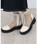 厚底シアーショートブーツ (9108)