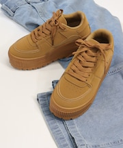 厚底ローカットスニーカー (1650)