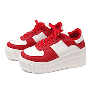 厚底ローカットスニーカー (1650)