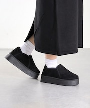 厚底ファースリッポンシューズ  (6360)