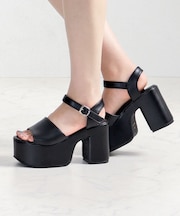 厚底アンクルストラップサンダル (1686)