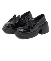 LoveHunter 厚底 ビッグリボンローファー (1698)