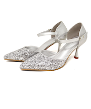 LiBERTYDOLL グリッターセパレート アンクル ストラップパンプス (1210)