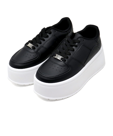 厚底ウエッジソール スニーカー (2225)