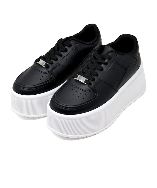 厚底ウエッジソール スニーカー (2225)