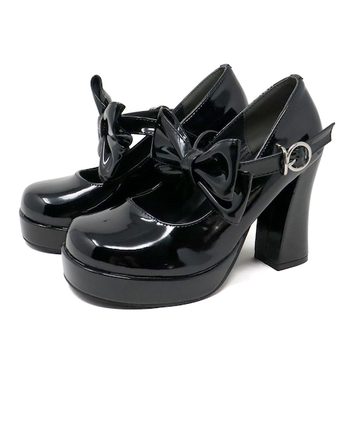 厚底チャンキーヒール2WAYパンプス (1691)