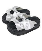 LiBERTYDOLL ダブルビッグリボン厚底サンダル (4197)