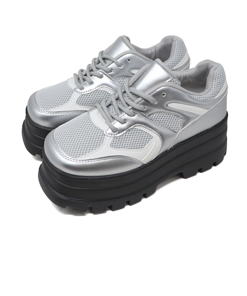 トリプルソールスクエアメッシュスニーカー (2251)