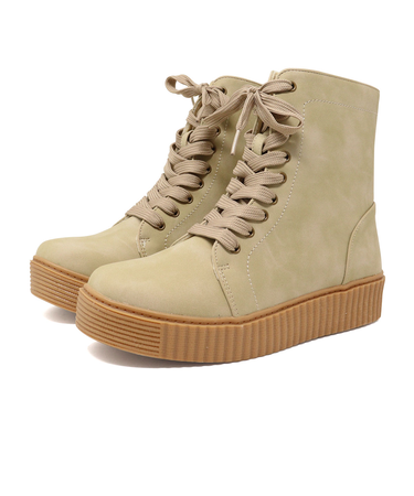 レースアップブーツ (6400)