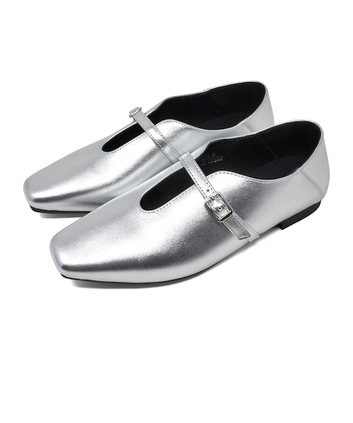 Uカットベルトスクエア2WAYパンプス (1037)