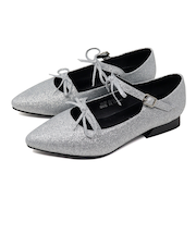 ダブルリボンベルトパンプス (1035)