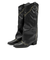 スタッズウエスタンカバーロングブーツ (9162)