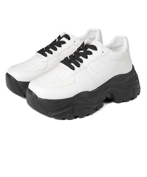 軽量厚底スニーカー (2215)