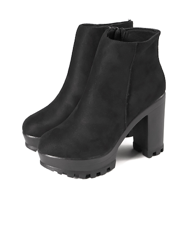 11cmヒールショートブーツ (9159)