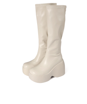 厚底インパクトストレッチロングブーツ (1911)