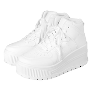 厚底ハイカットスニーカー (2218)