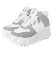 厚底ハイカットスニーカー (2218)